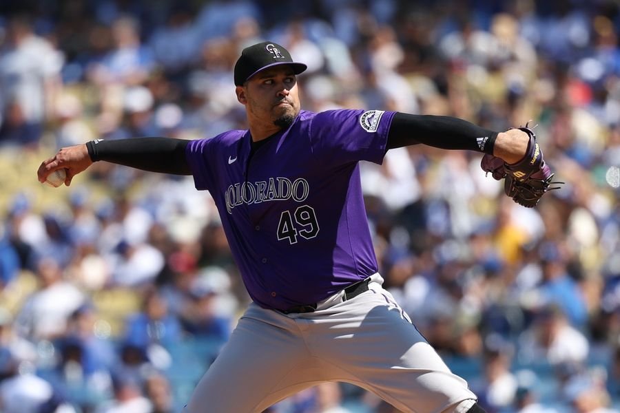 MLB: Colorado Rockies at Los Angeles Dodgers