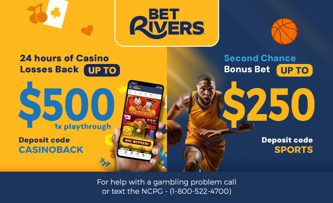 Second Chance Bonus Bet up to $250