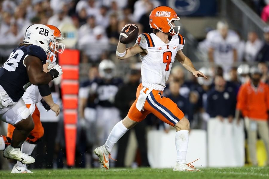 NCAA Football: Illinois at Penn State