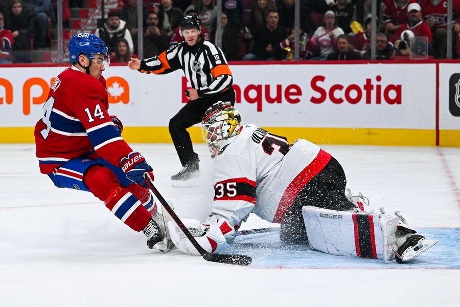 NHL: Ottawa Senators at Montreal Canadiens