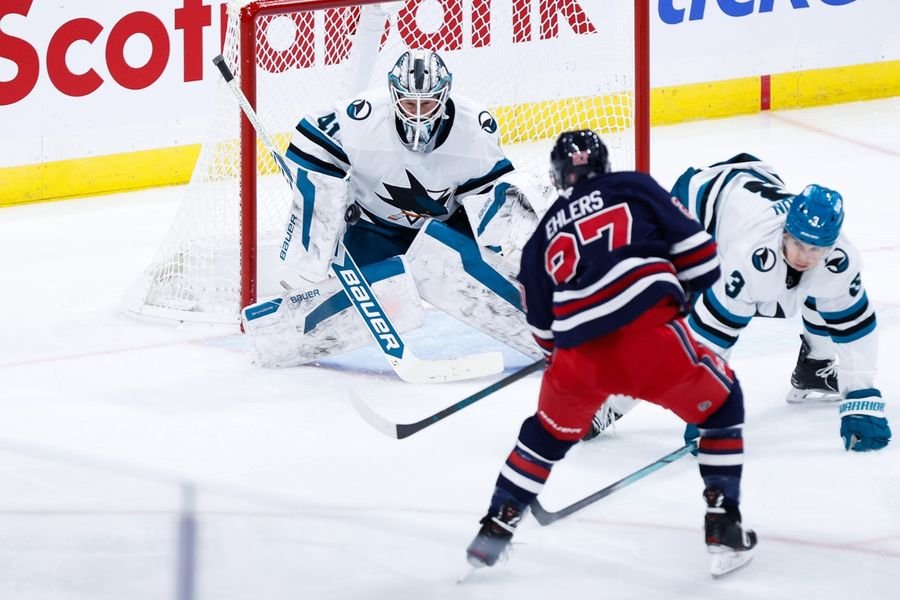 NHL: San Jose Sharks at Winnipeg Jets