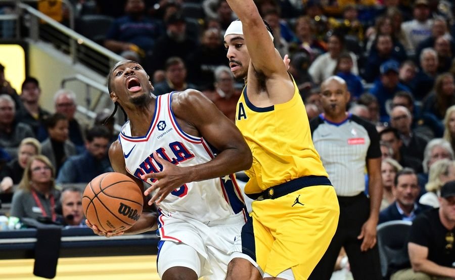 NBA: Philadelphia 76ers at Indiana Pacers