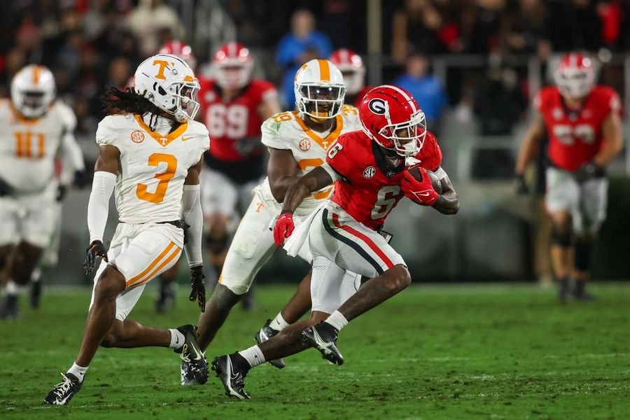 NCAA Football: Tennessee at Georgia