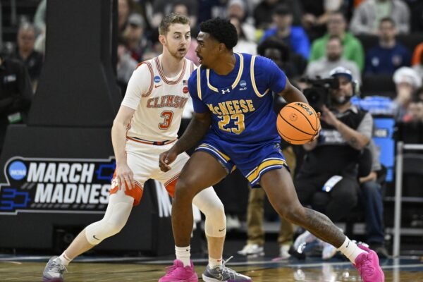 McNeese holds on to stun fifth-seeded Clemson