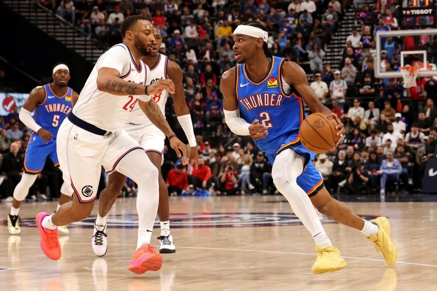 NBA: Oklahoma City Thunder at Los Angeles Clippers