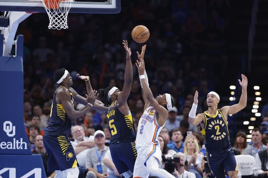 NBA: Indiana Pacers at Oklahoma City Thunder