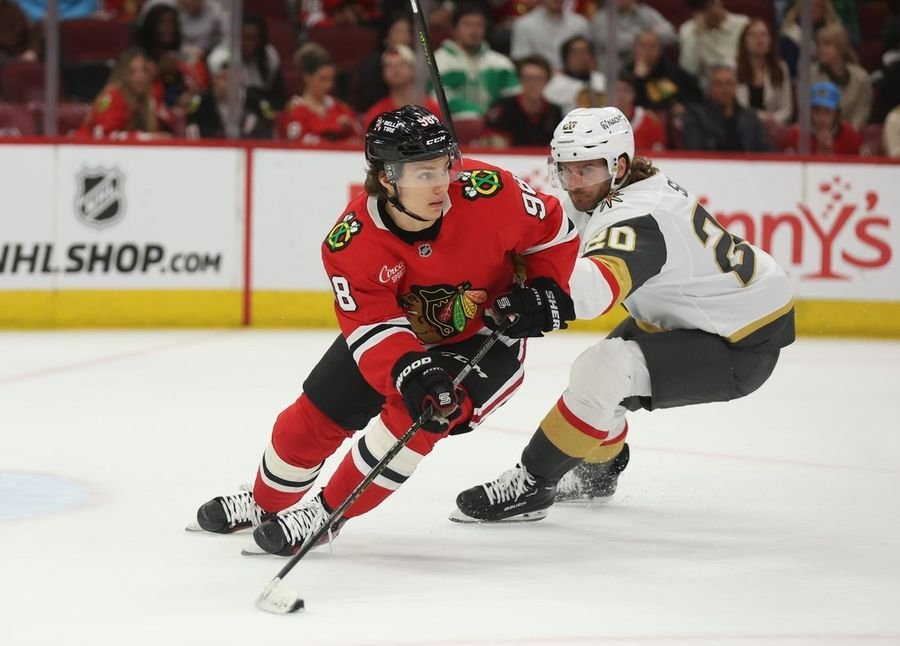 NHL: Vegas Golden Knights at Chicago Blackhawks