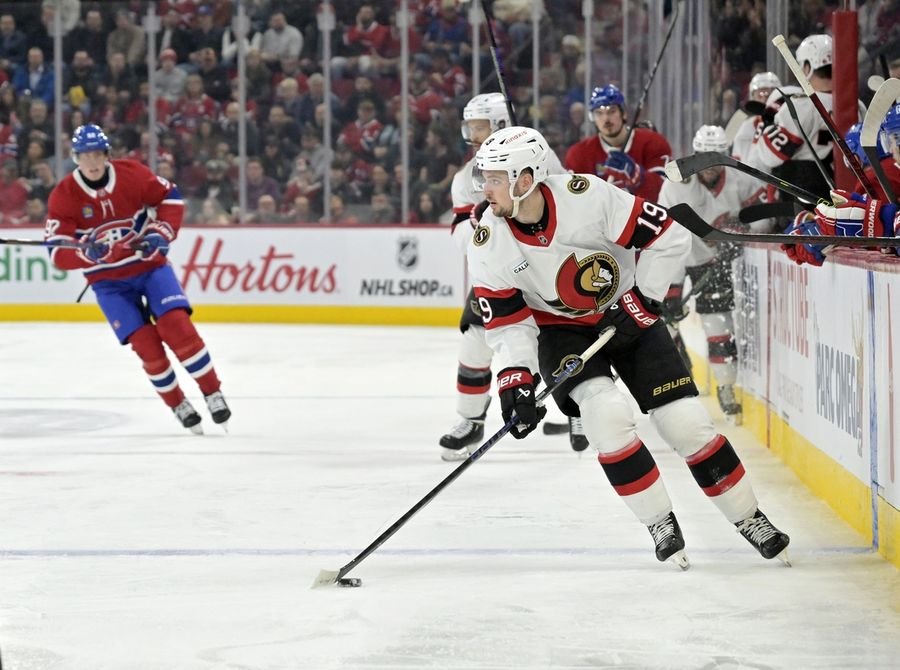 NHL: Ottawa Senators at Montreal Canadiens