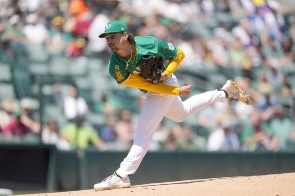 Athletics’ J.T. Ginn eyes strong encore vs. Brewers