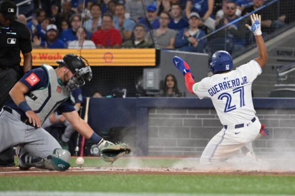 Mariners’ Rowdy Tellez hits grand slam to dispatch Blue Jays