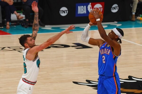 NBA roundup: Thunder rally from 29 down to beat Grizzlies