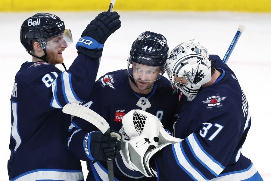 NHL: Stanley Cup Playoffs-St. Louis Blues at Winnipeg Jets