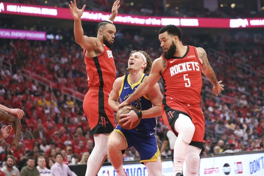 NBA: Playoffs-Golden State Warriors at Houston Rockets