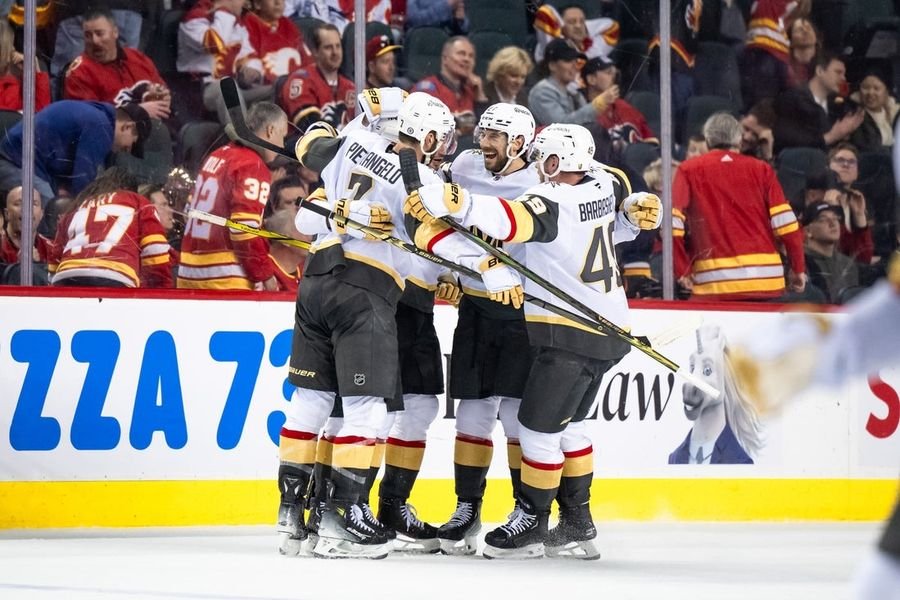 NHL: Vegas Golden Knights at Calgary Flames