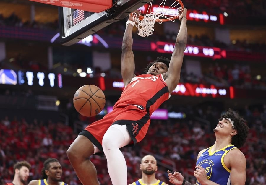 NBA: Playoffs-Golden State Warriors at Houston Rockets