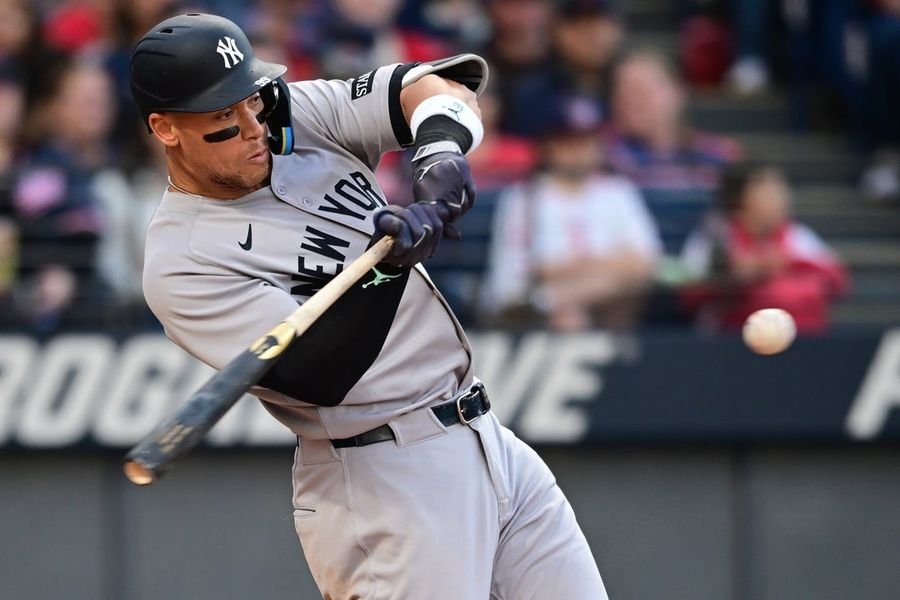 MLB: New York Yankees at Cleveland Guardians