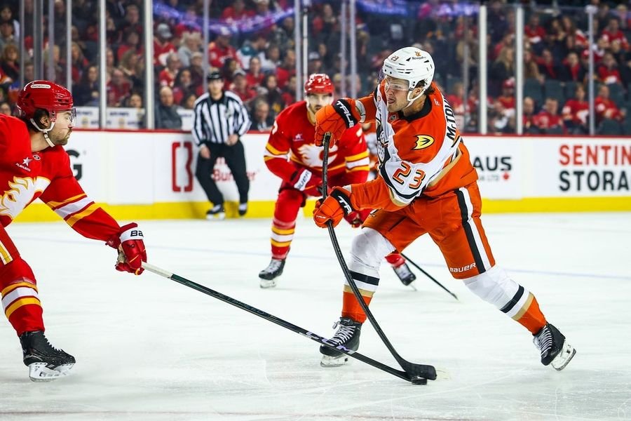 NHL: Anaheim Ducks at Calgary Flames