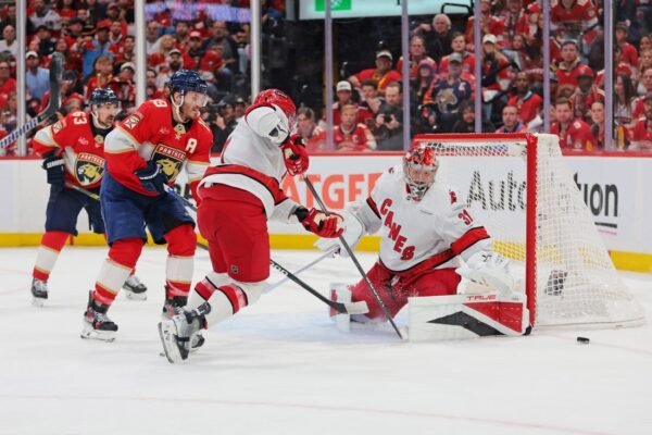 Frederik Andersen blanks Panthers to keep Canes alive