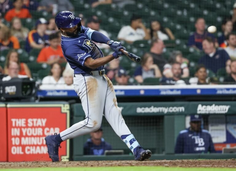 MLB roundup: Junior Caminero drives in 6 as Rays rout Astros