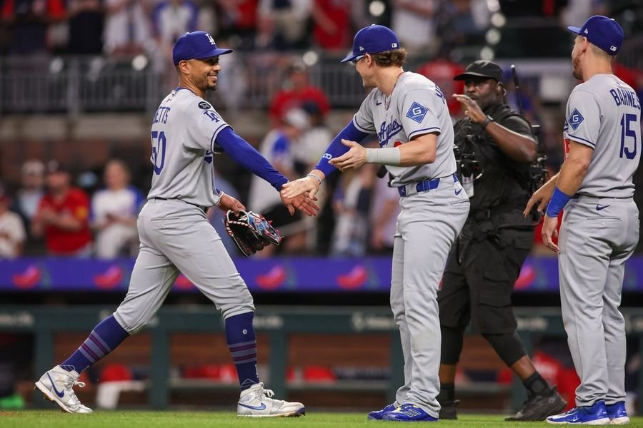 MLB: Los Angeles Dodgers at Atlanta Braves