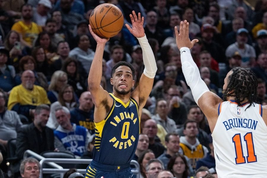 NBA: New York Knicks at Indiana Pacers