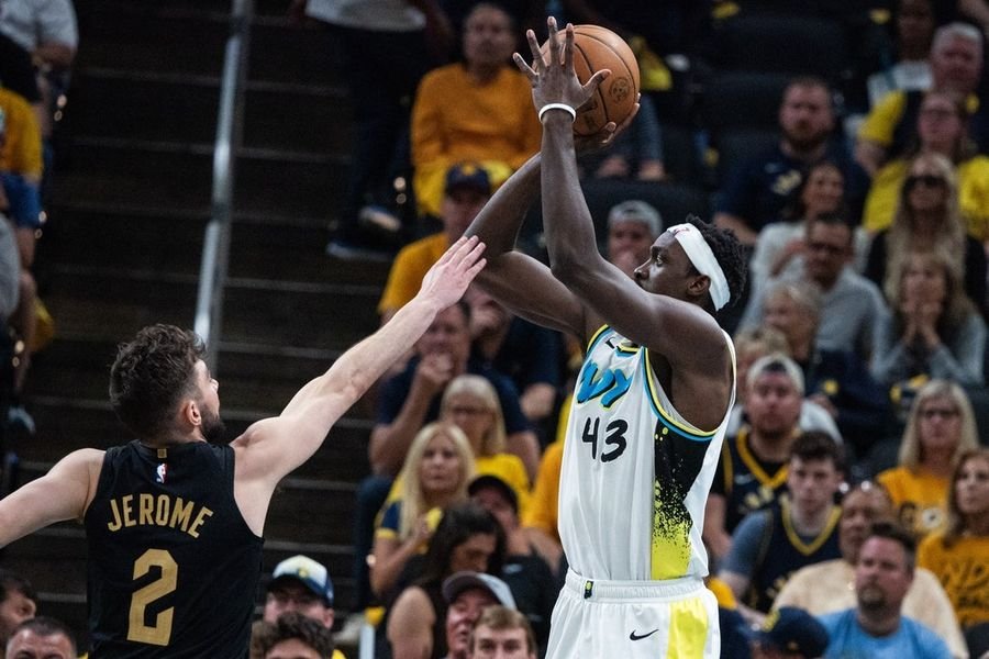 NBA: Playoffs-Cleveland Cavaliers at Indiana Pacers